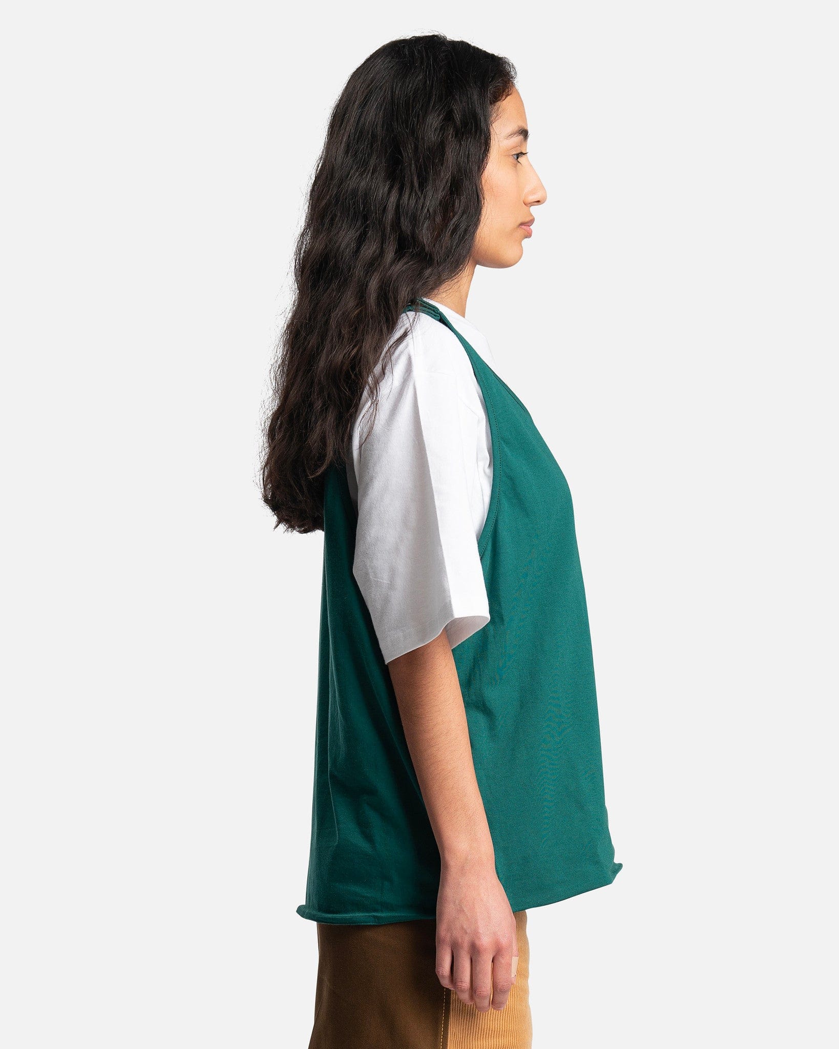 Marni Women T-Shirts Carhartt Jersey T-Shirt in Stone Green
