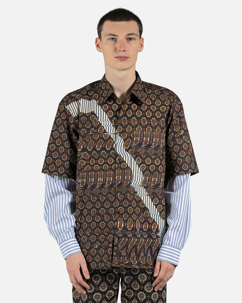 Dries Van Noten Men's Shirts Carle Button-Up Shirt in Multi