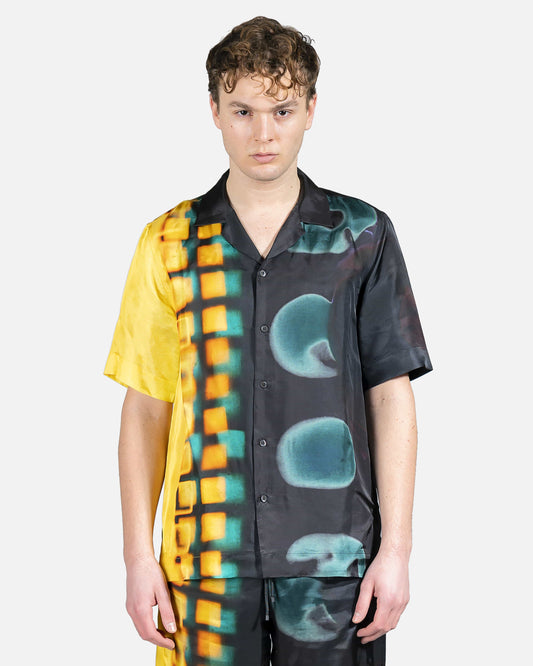 Dries Van Noten Men's Shirts Carltone Button Up in Yellow