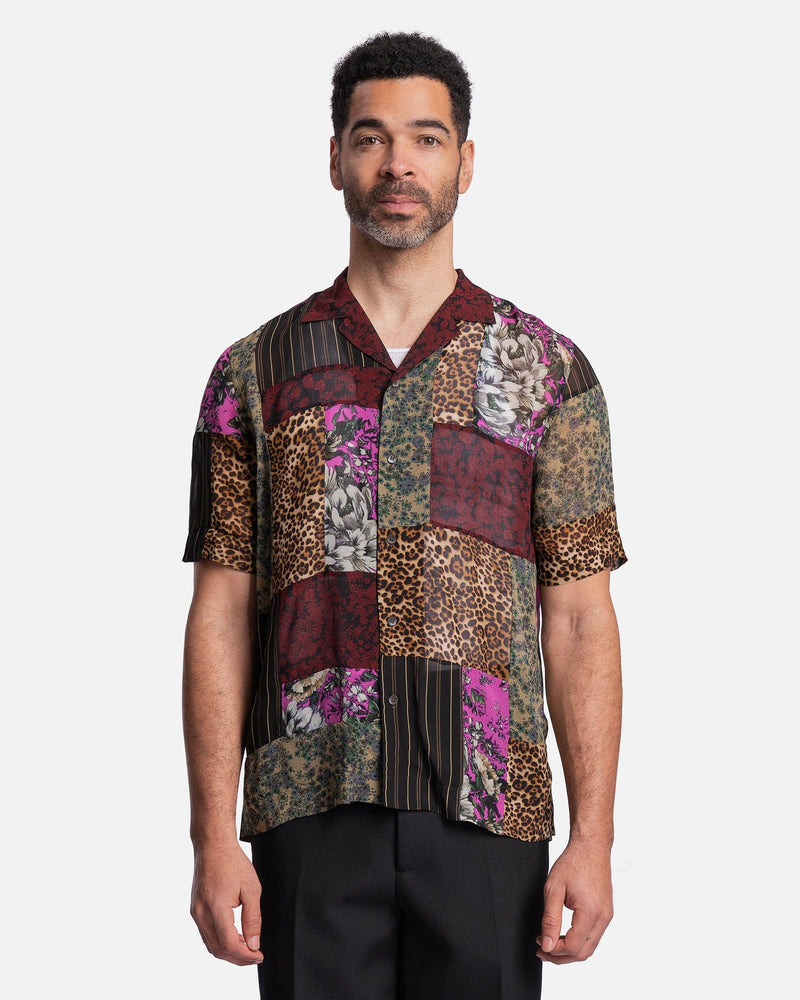 Dries Van Noten Men's Shirts Carltone Patch Shirt in Black
