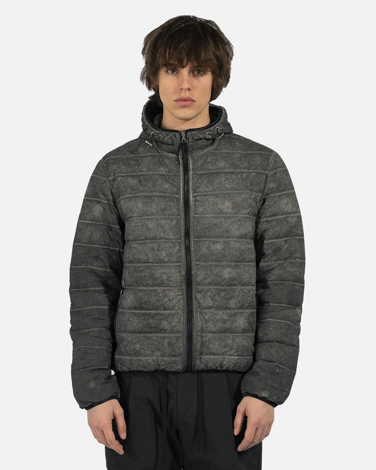 John Elliott Men's Jackets Carson Down Full Zip in Magnesium Patina