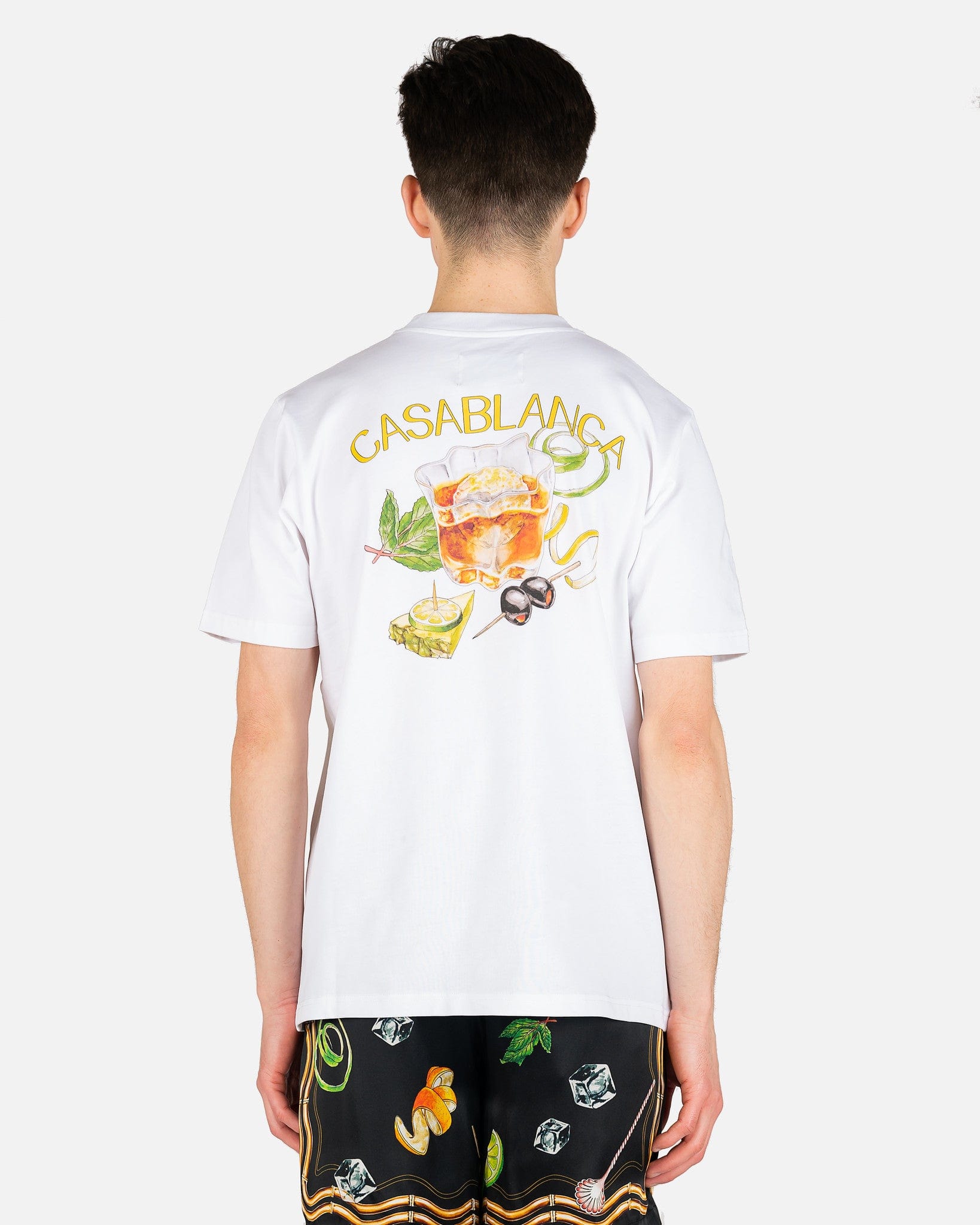 Casa Club T-Shirt in White – SVRN