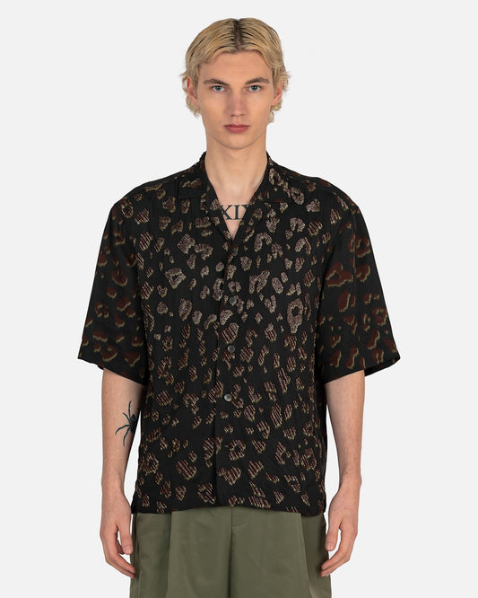 Dries Van Noten Men's Shirts Cassi EMB Shirt in Black
