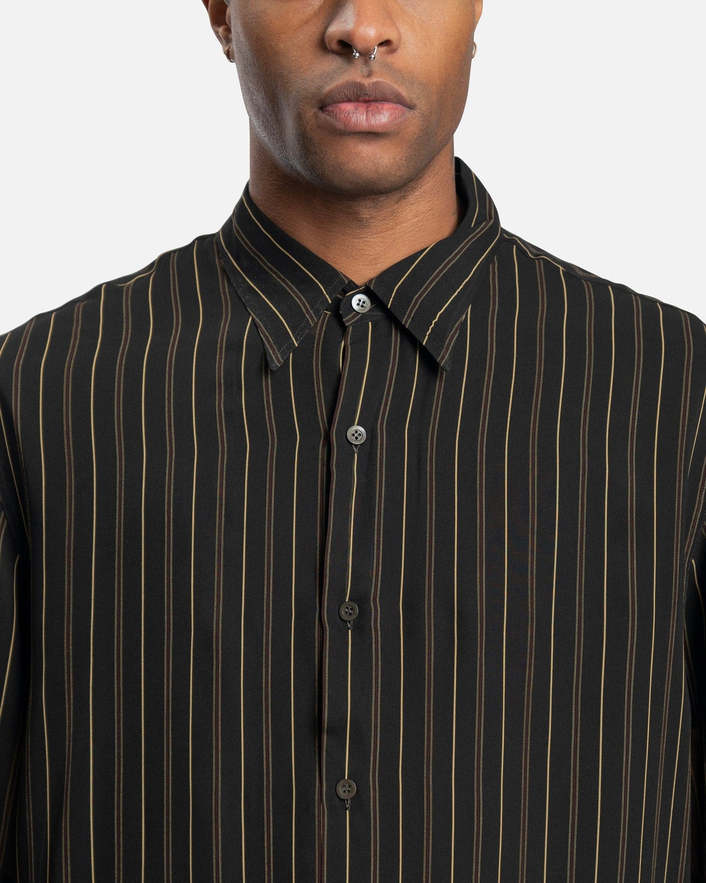 Dries Van Noten Men's Shirts Cassidye Shirt in Black