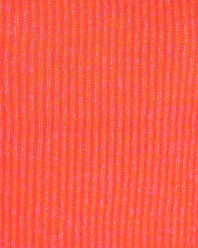 Ganni Women Sweaters Chunky Soft Wool Knit Vest in Shocking Pink