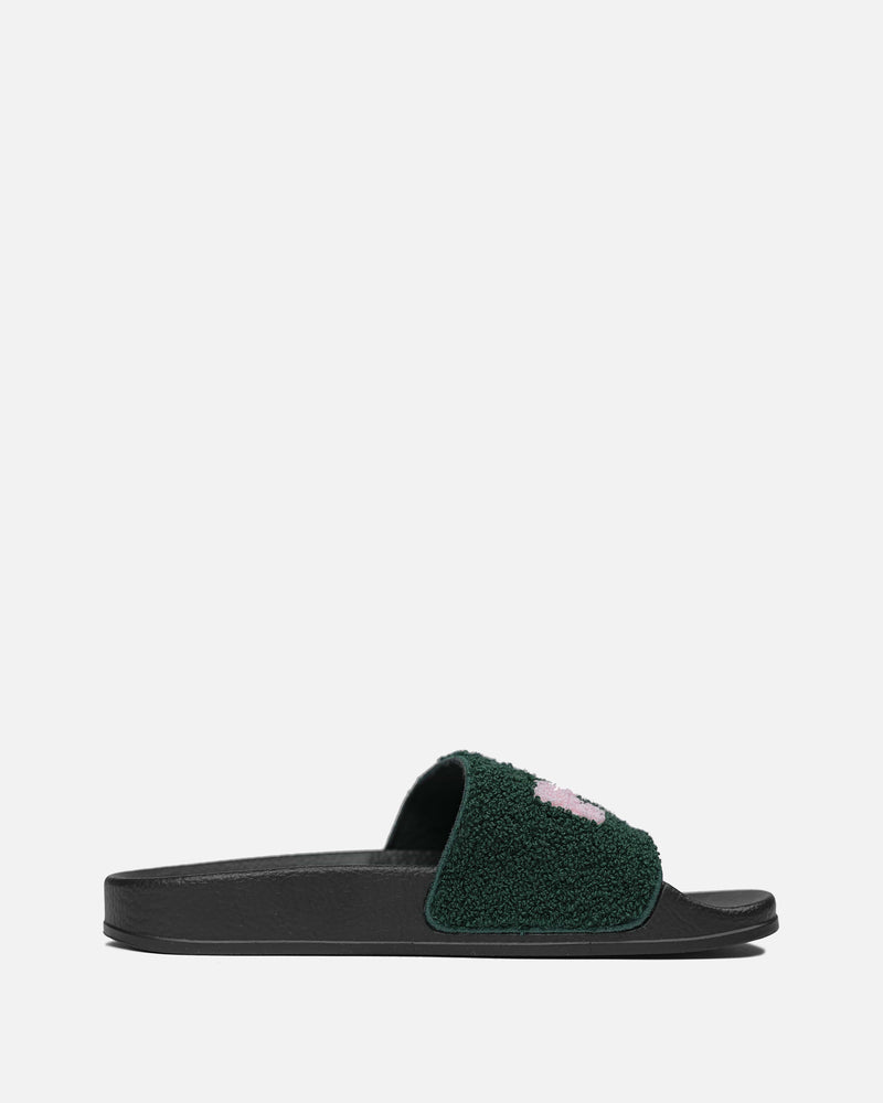 Marni Unisex Sandals Ciabatta Slide in Green/Pink
