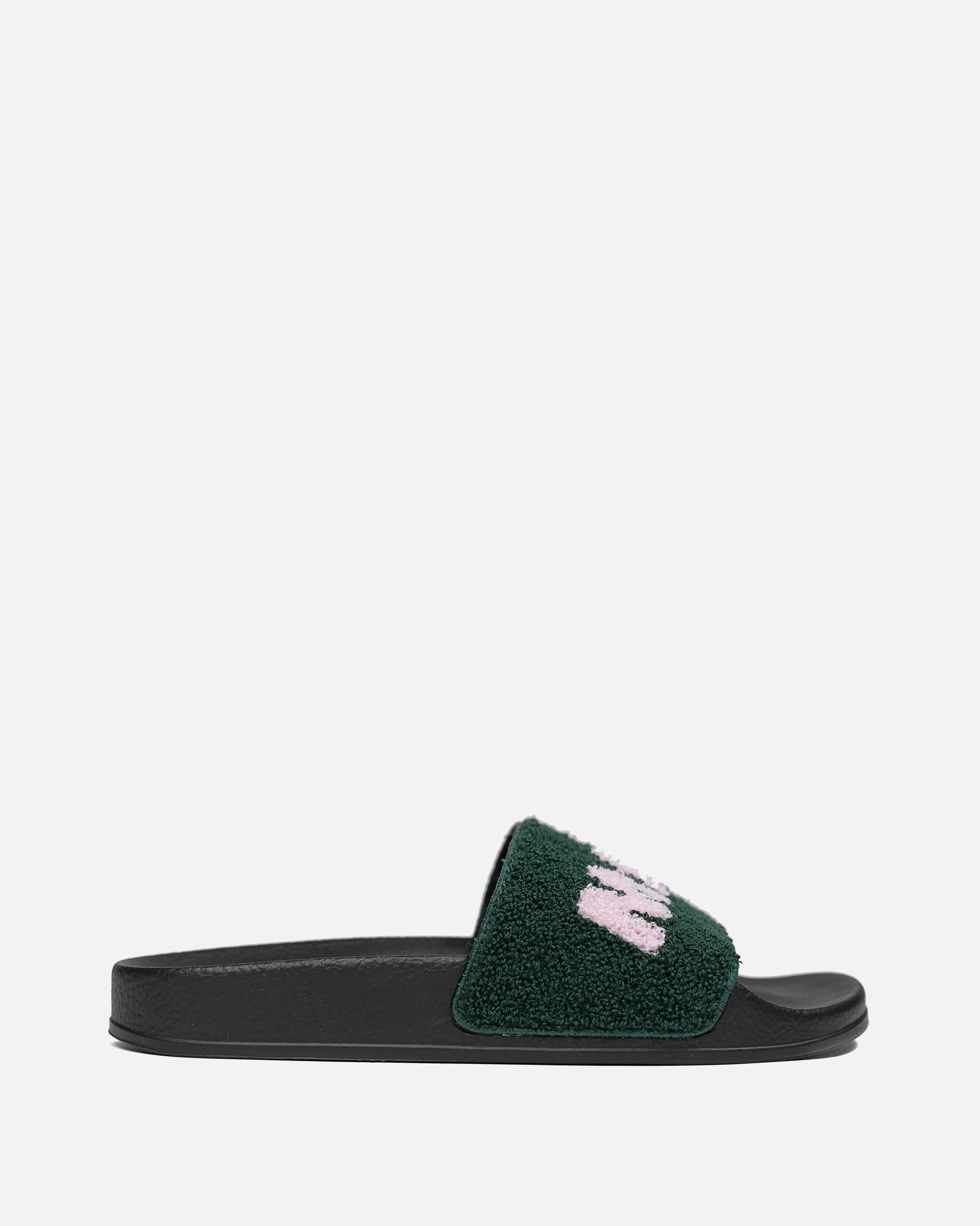 Marni Unisex Sandals Ciabatta Slide in Green/Pink
