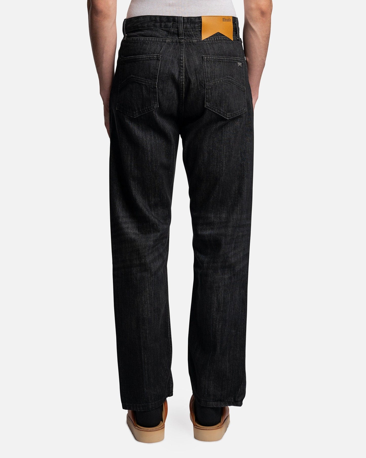 Rhude Men's Jeans Classic Denim in Black