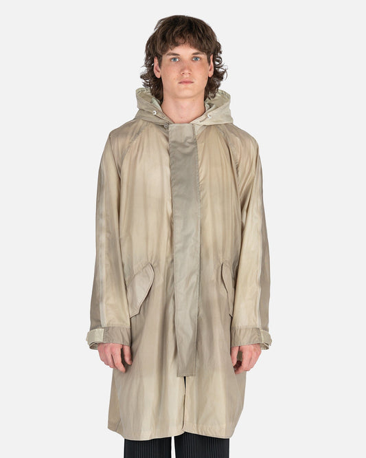 Our Legacy Men's Coat Cloak Parka in Olive
