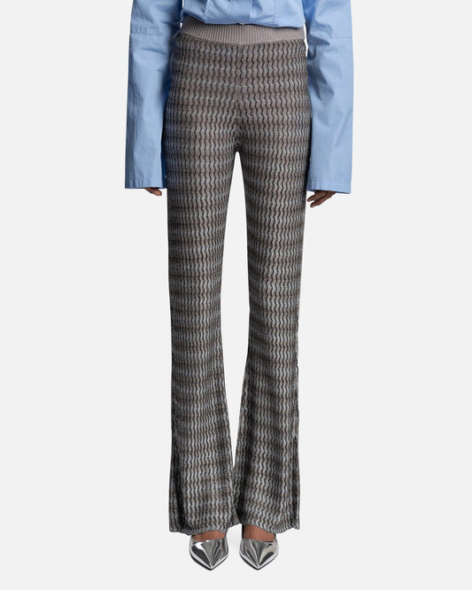 Eckhaus Latta Women Pants Cobra Pants in Smokey Quartz