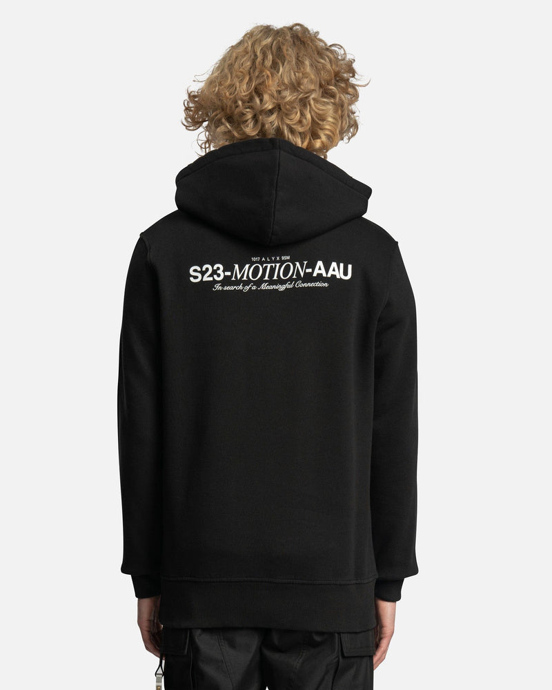 1017 ALYX 9SM Men's Sweatshirts Collection Logo Hoodie in Black