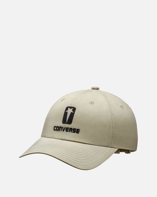 Rick Owens DRKSHDW Men's Hats Converse Cap in Pearl/Black