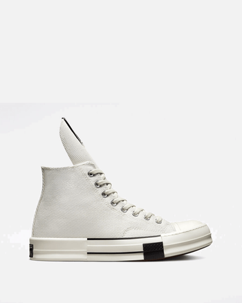Converse DRKSTAR Hi in White/White – SVRN