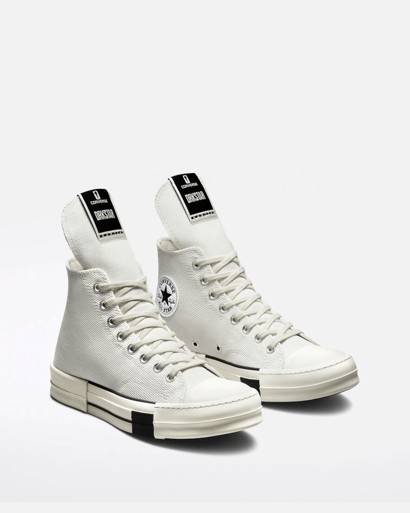 Converse DRKSTAR Hi in White/White – SVRN Converse DRKSTAR Hi in White/White – SVRN
