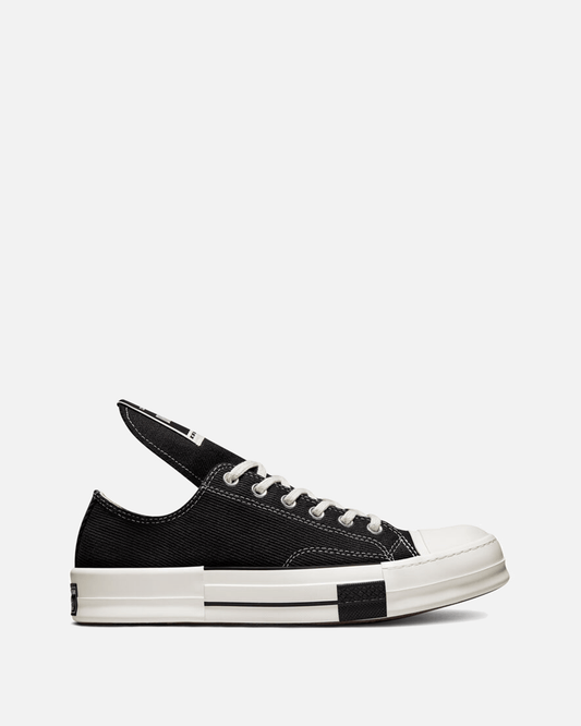 Rick Owens DRKSHDW Men's Sneakers Converse DRKSTAR in Black/White