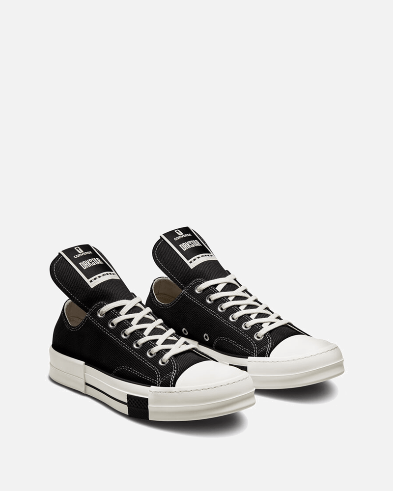 Converse Rick Owens x DRKSHDW DRKSTAR Chuck 70 High Black