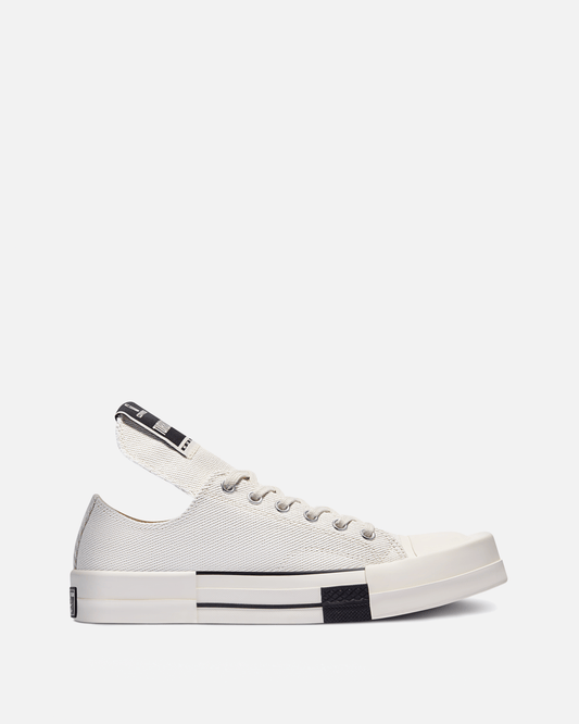 Rick Owens DRKSHDW Men's Sneakers Converse TURBODRK Ox in White/White