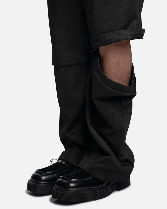 JW Anderson Men's Pants Convertible Utility Trousers in Black