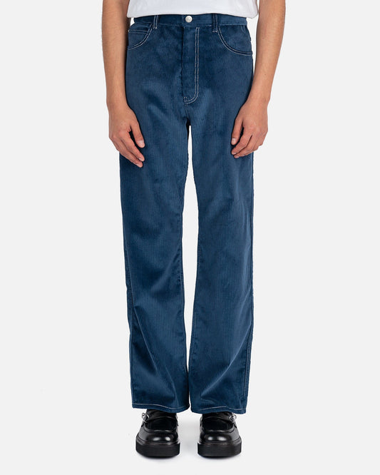 Marni Men's Pants Corduroy Pants in Blue