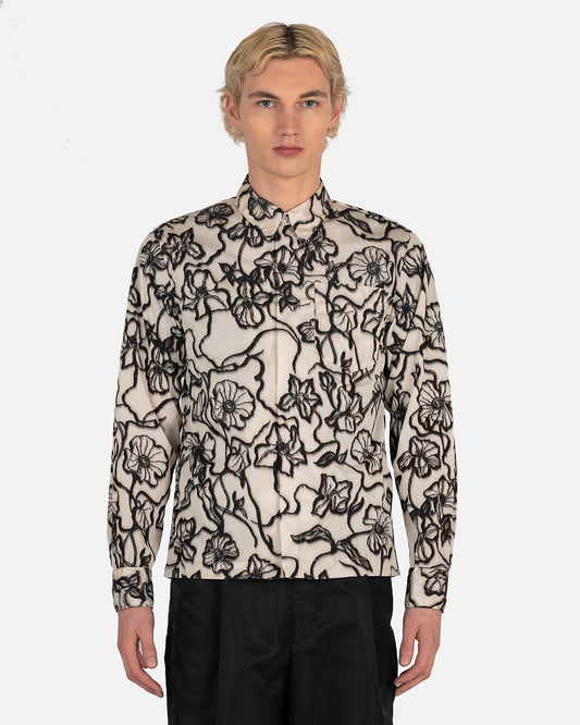Dries Van Noten Men's Shirts Corran Shirt in Black