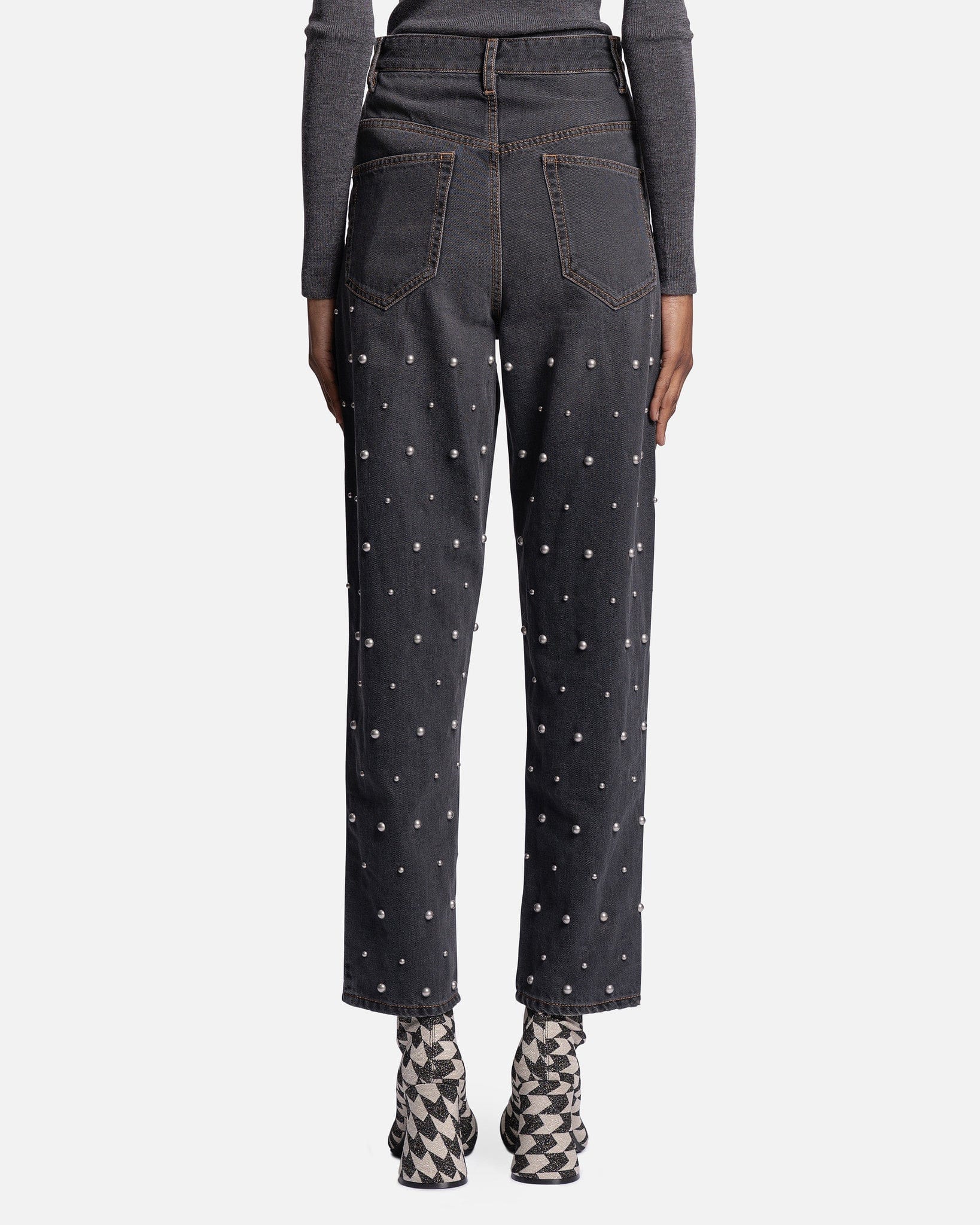 Isabel Marant Etoile Women Pants Corsy Pants in Faded Black