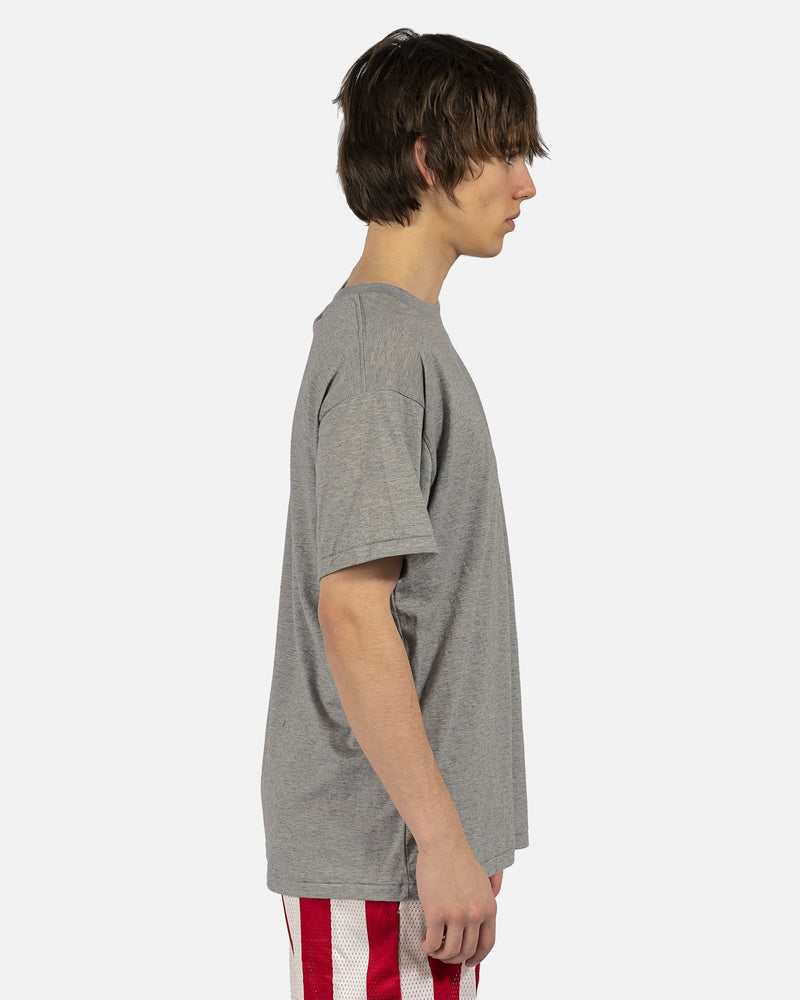 John Elliott Men's T-Shirts Cotton Cashmere T-Shirt in Heather Grey