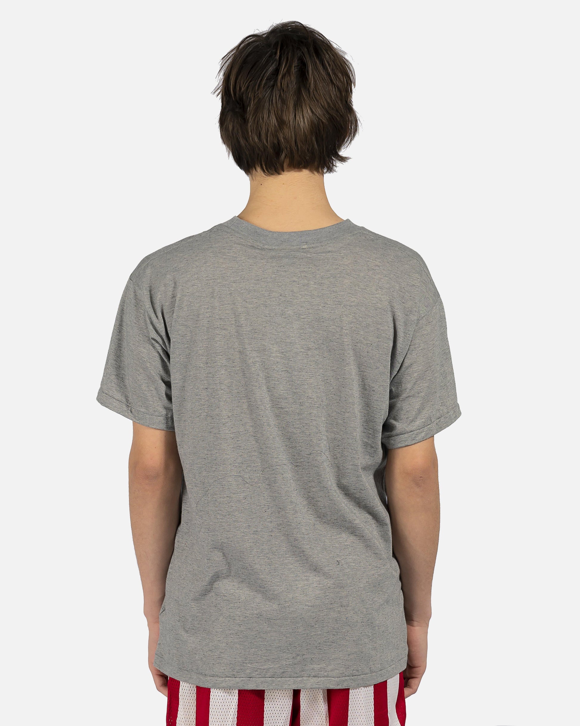 John Elliott Men's T-Shirts Cotton Cashmere T-Shirt in Heather Grey