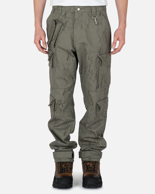 Reese Cooper Men's Pants Cotton Herringbone Pants in Camo Etching