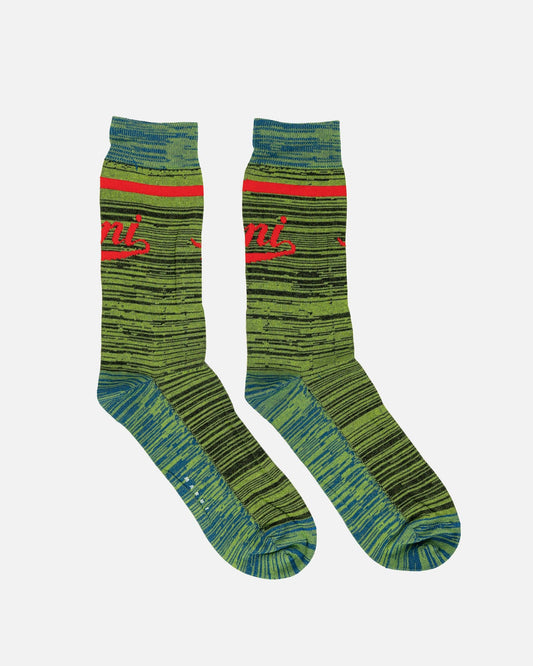 Marni Men's Socks Cotton Knit Socks in Linden