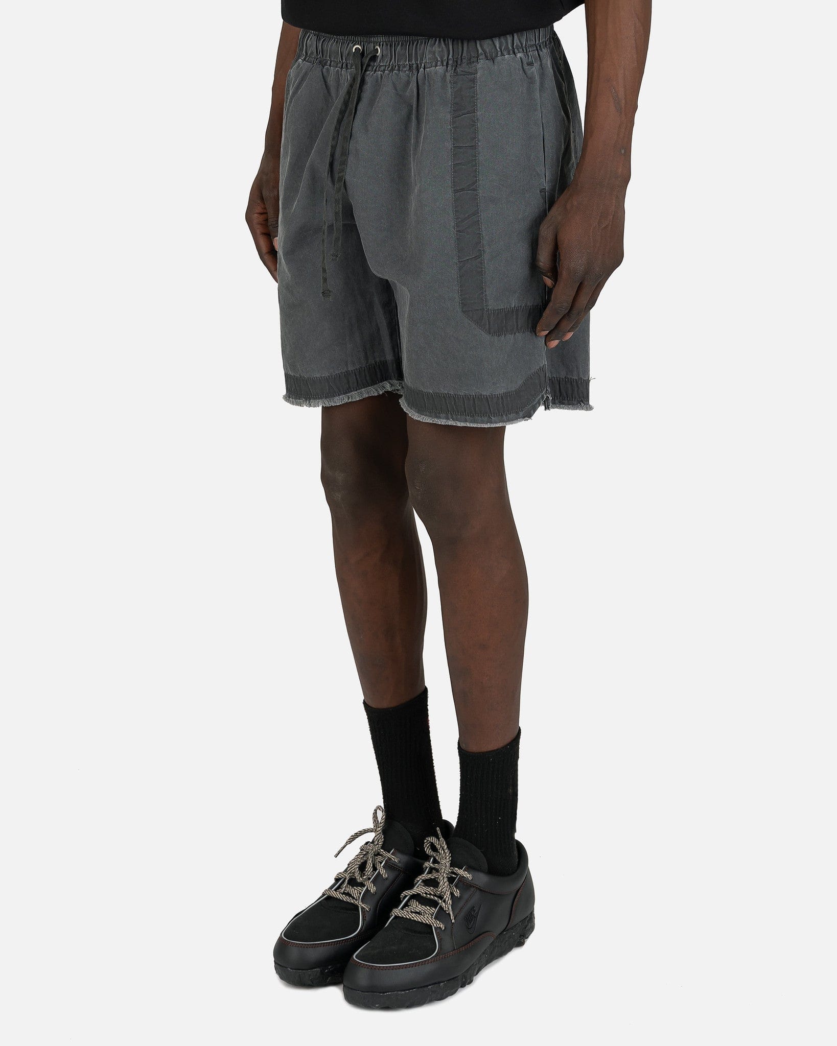 litmus JOHN/NHOJ BLACK TAILORED SHORTS - メルカリ