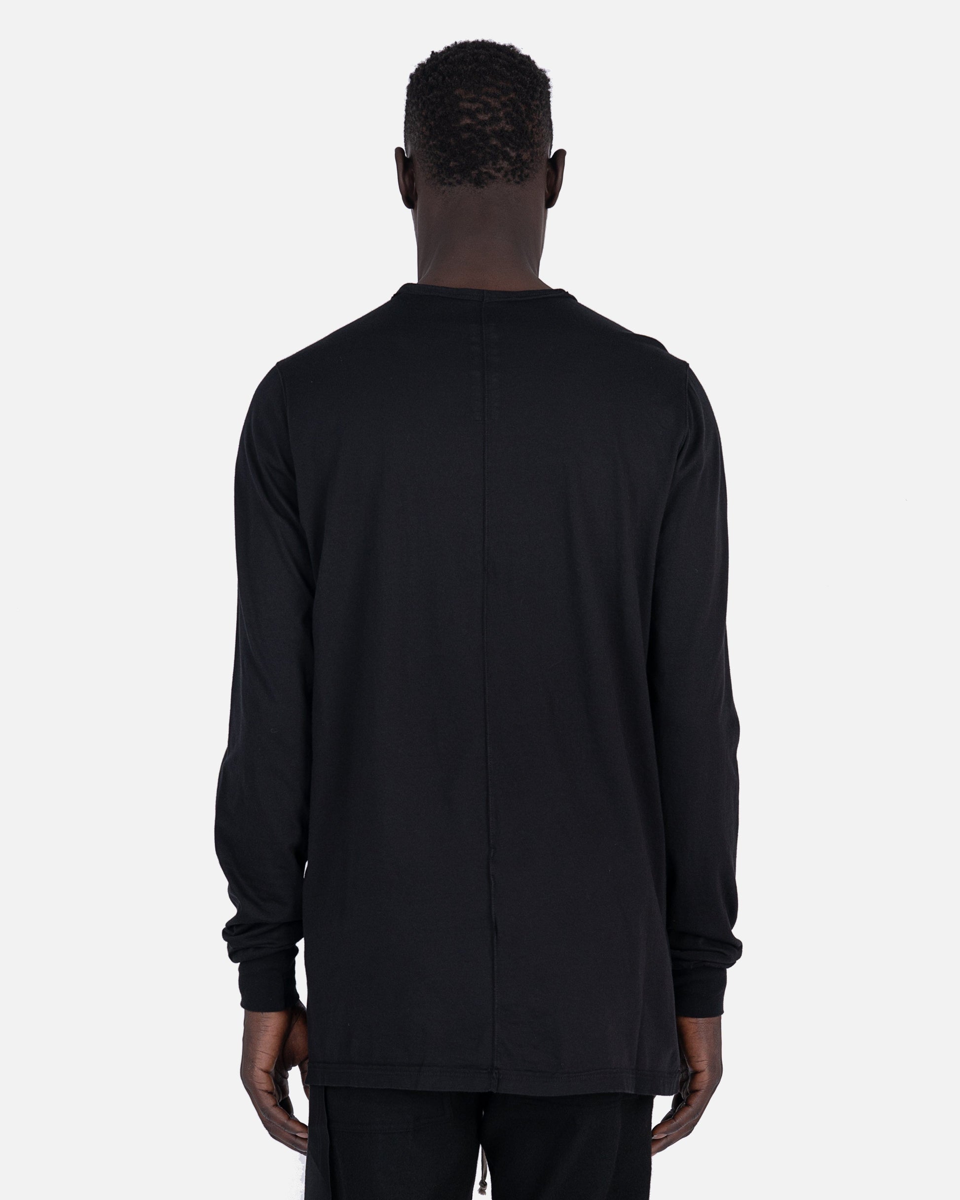 Rick Owens DRKSHDW Men's T-Shirt O/S Crater T in Black