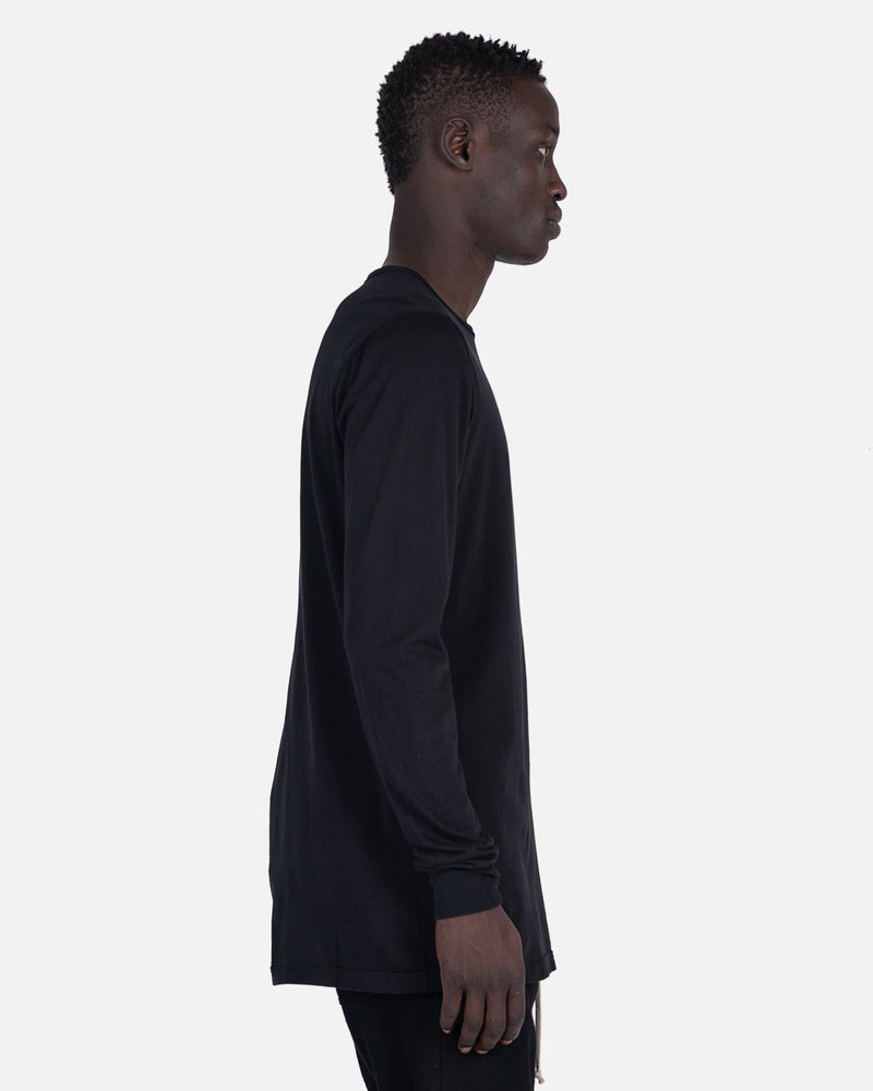 Rick Owens DRKSHDW Men's T-Shirt O/S Crater T in Black