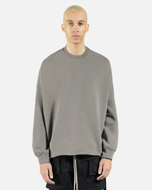Rick Owens DRKSHDW Men's Sweatshirts Crater Tee in Dust