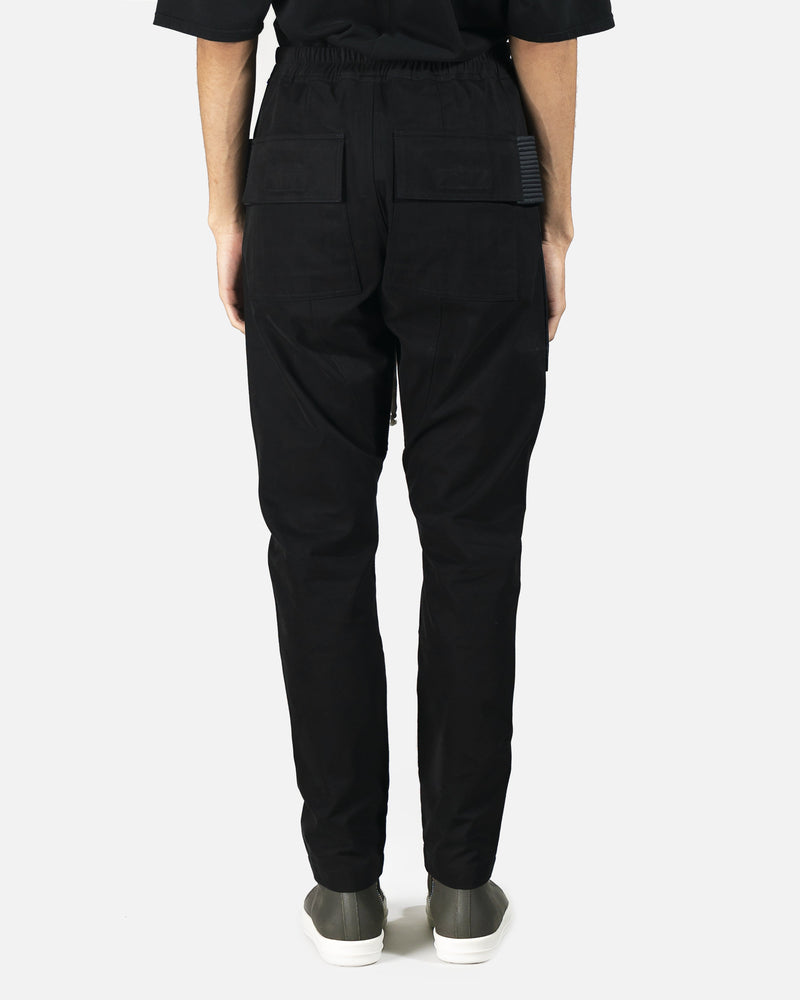 Rick Owens DRKSHDW Men's Pants Creatch Cargo Pant in Black
