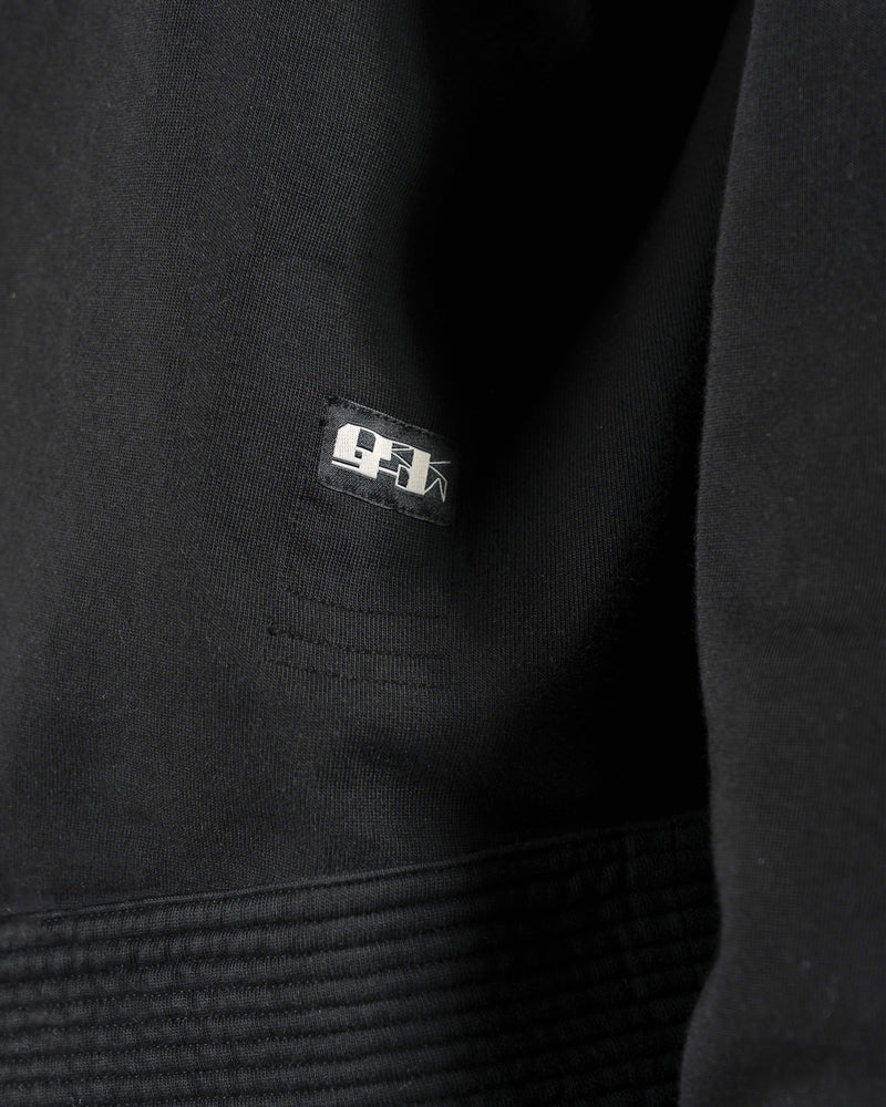 Rick Owens DRKSHDW Men's Sweatshirts Creatch Sweatshirt in Black