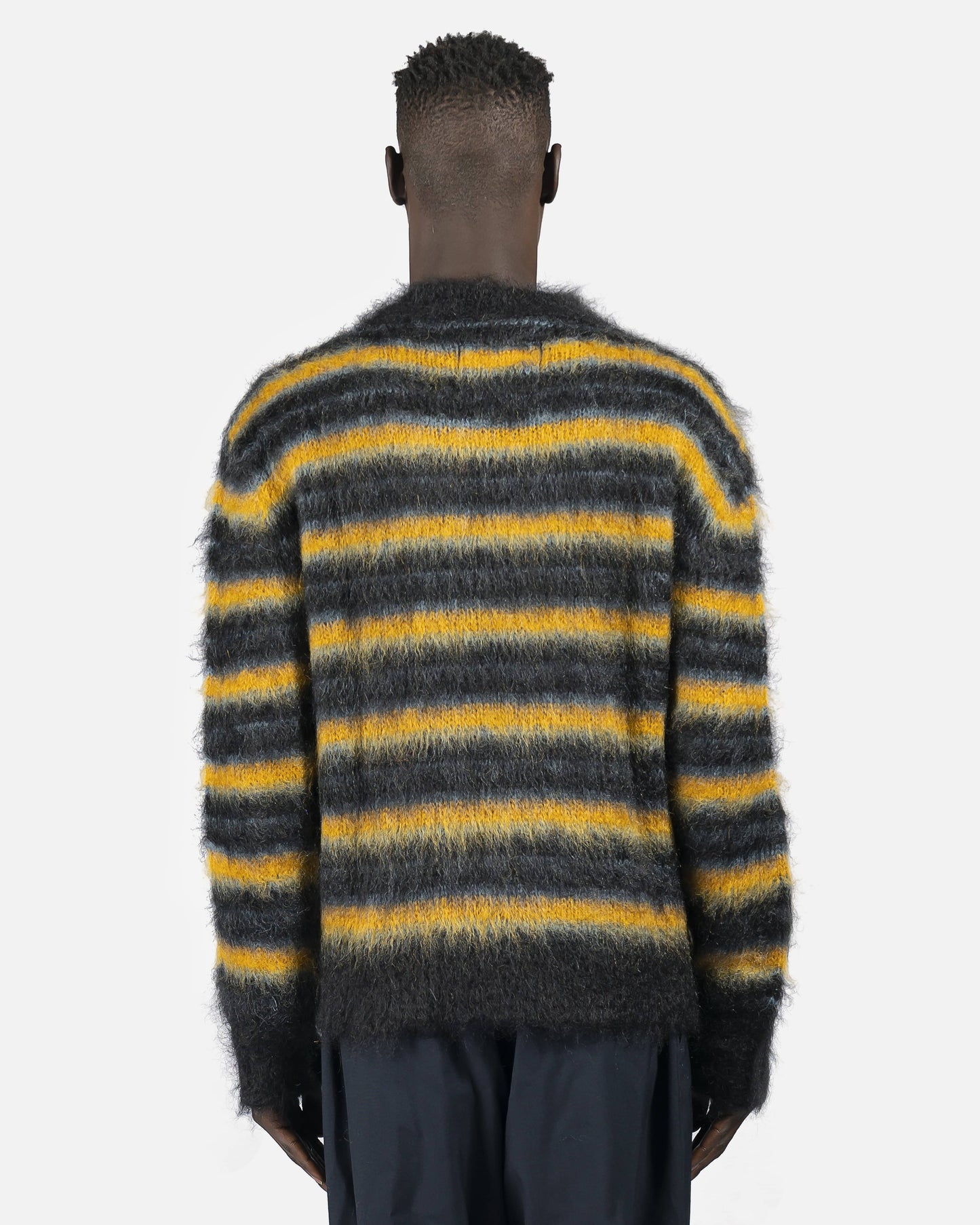 Marni mens sweater Crew Neck Sweater in Black