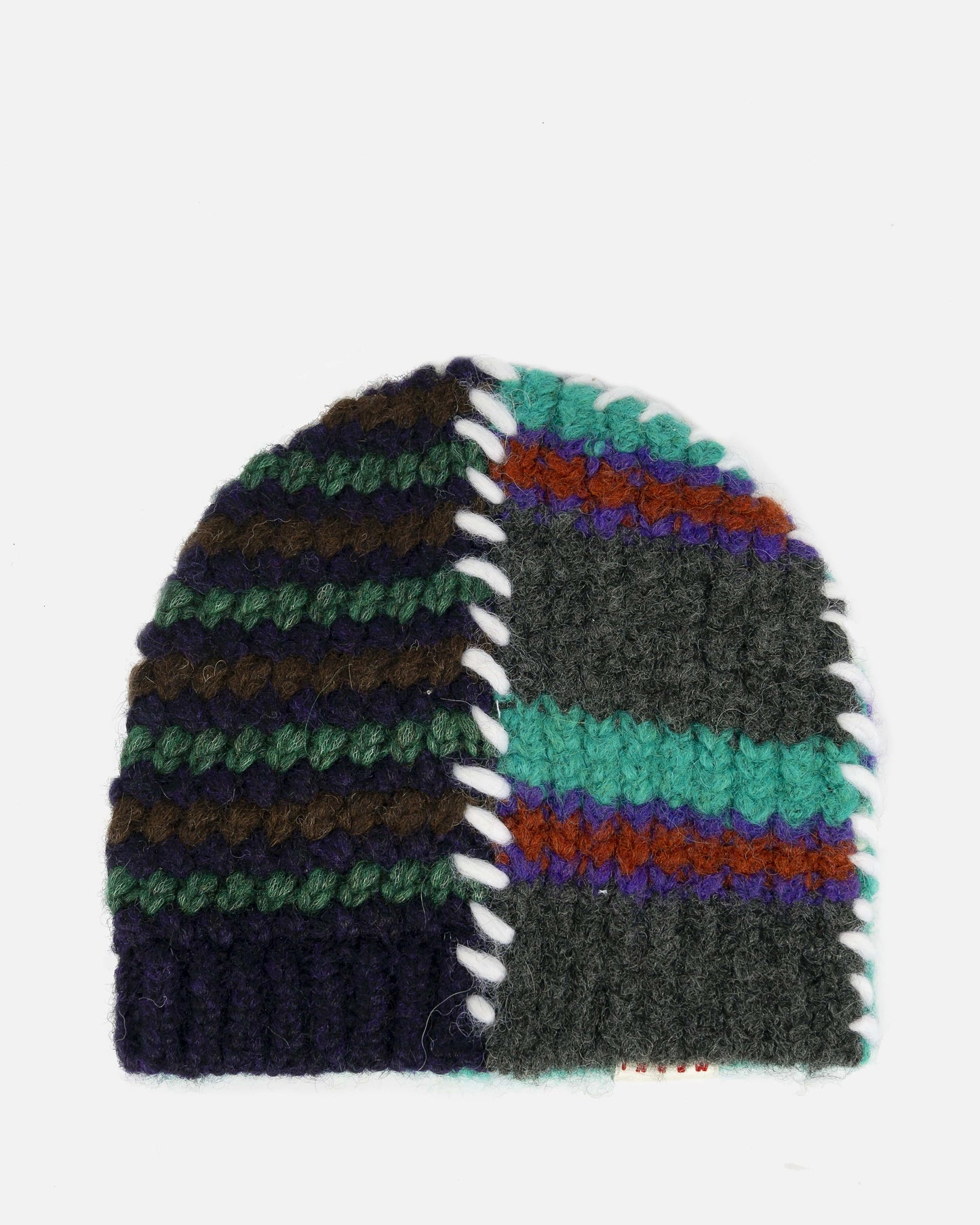 Marni Men's Hats Crochet Beanie in Multi