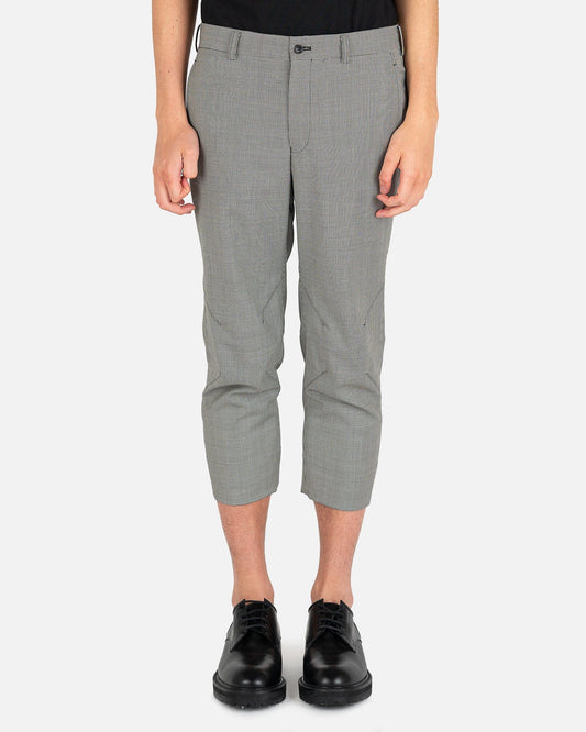 Comme des Garcons Homme Deux Men's Pants Cropped Trousers in Black/Natural