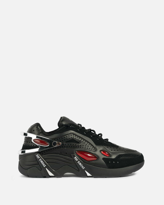 Raf Simons Men's Sneakers Cylon 21 in Black/Red