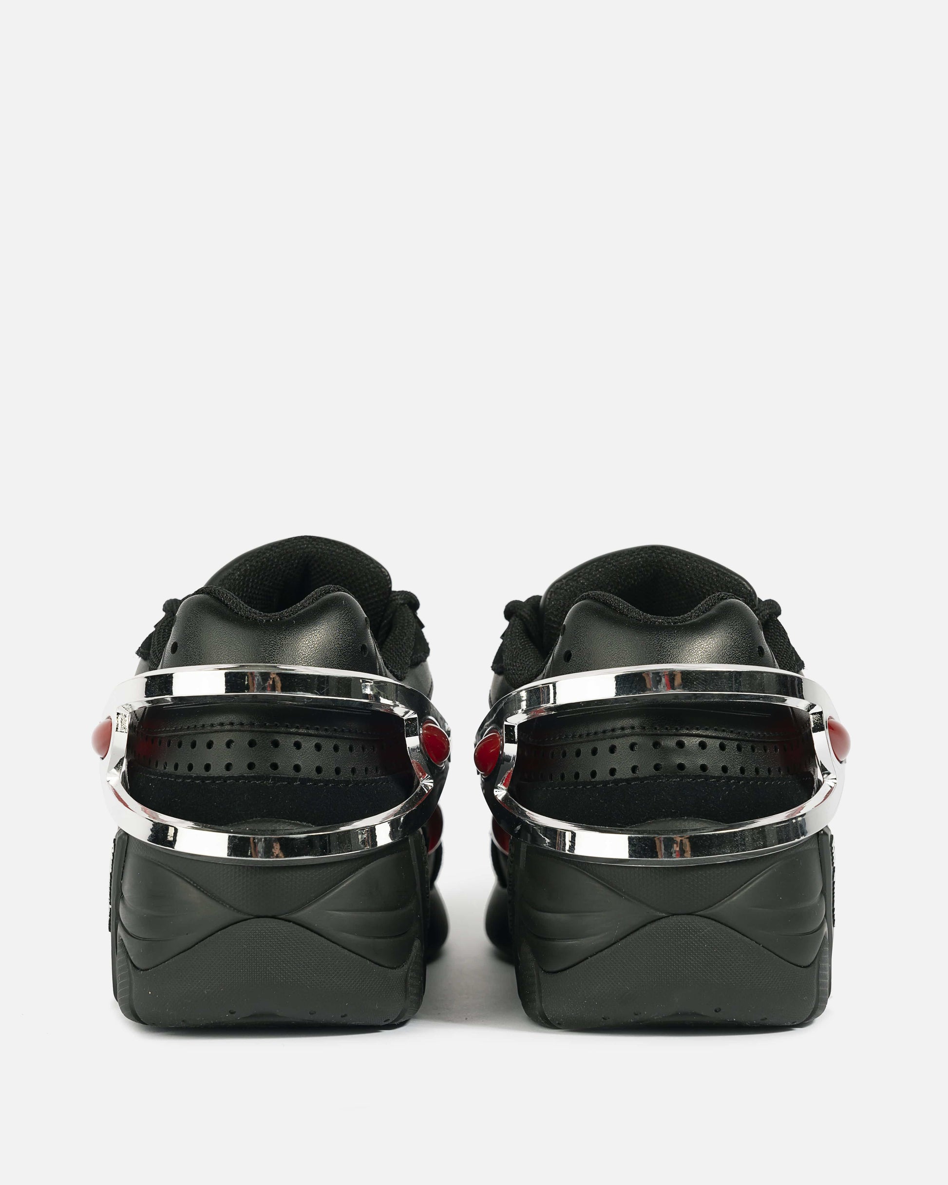 Raf Simons Men's Sneakers Cylon 21 in Black/Red