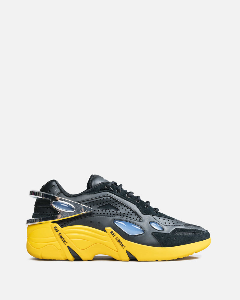 Raf Simons Men's Sneakers Cylon 21 in Black & Yellow