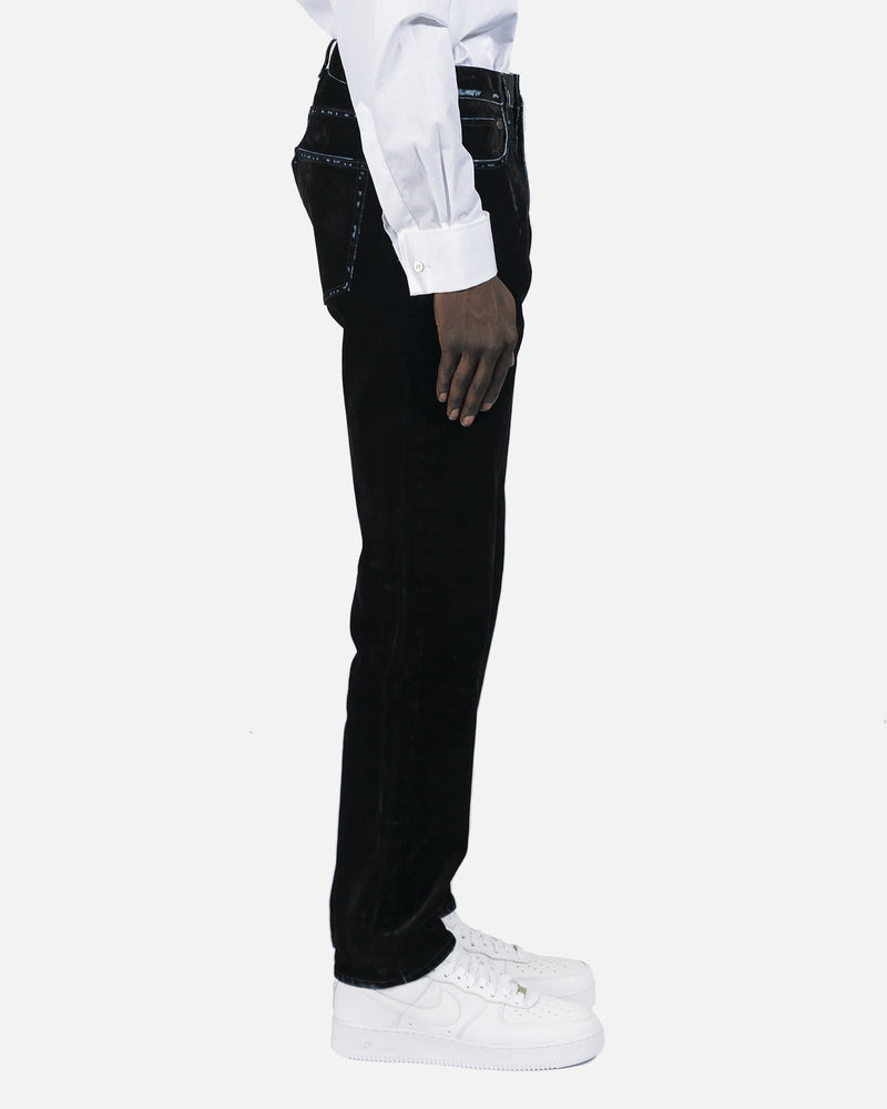 John Elliott Men's Jeans Daze 2 Denim in Black Flock