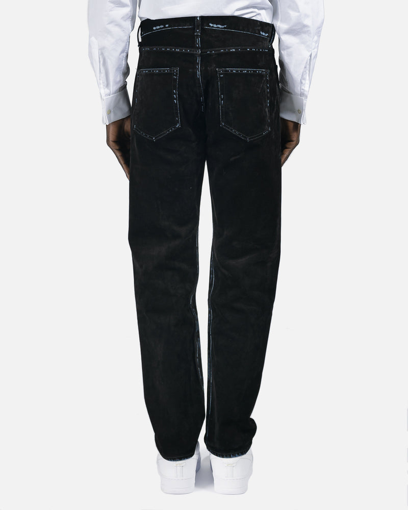 John Elliott Men's Jeans Daze 2 Denim in Black Flock