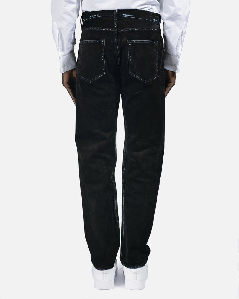 John Elliott Men's Jeans Daze 2 Denim in Black Flock