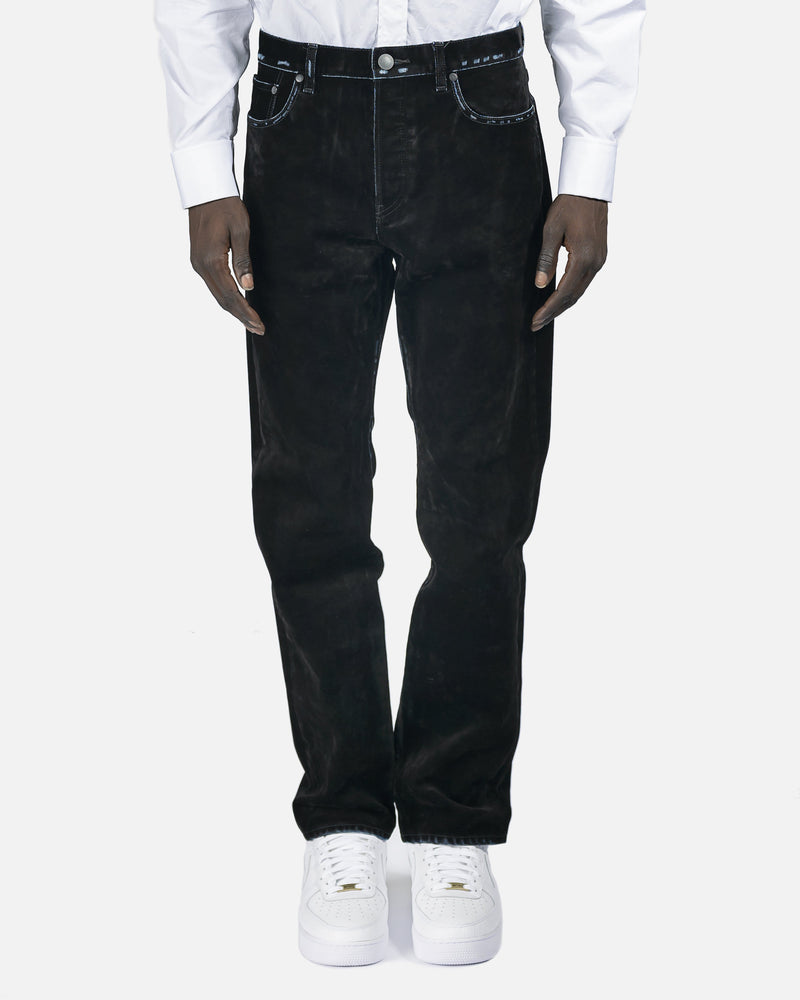 John Elliott Men's Jeans Daze 2 Denim in Black Flock