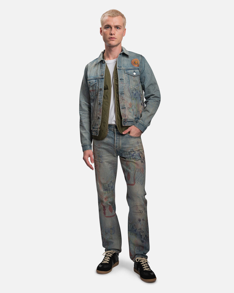 John Elliott Men's Jeans Daze 2 in Scribble