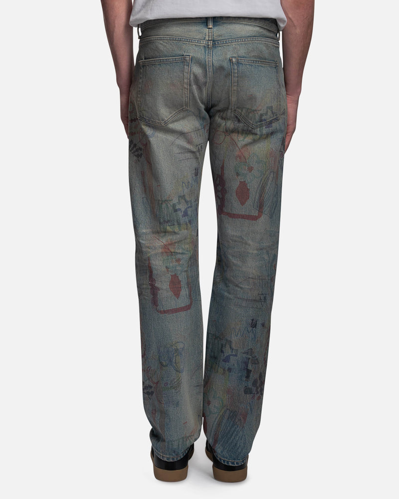 John Elliott Men's Jeans Daze 2 in Scribble