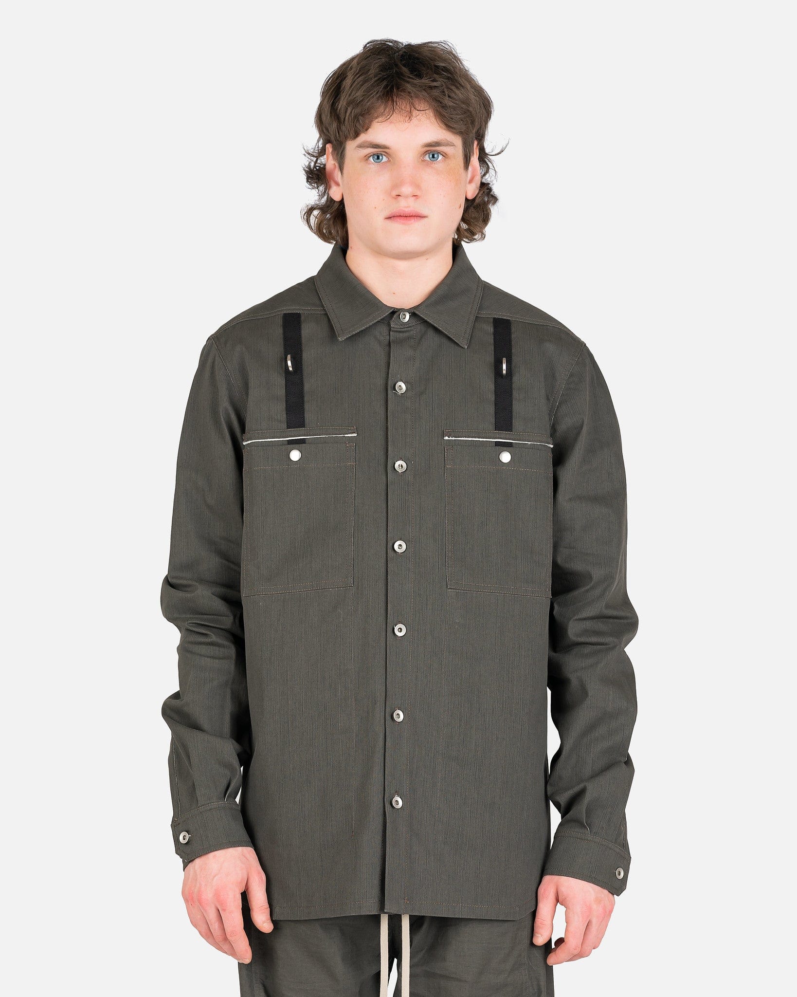 本人着用 rick owens jumbo cut デニムシャツ - シャツ 本人着用 rick owens jumbo cut デニムシャツ - シャツ
