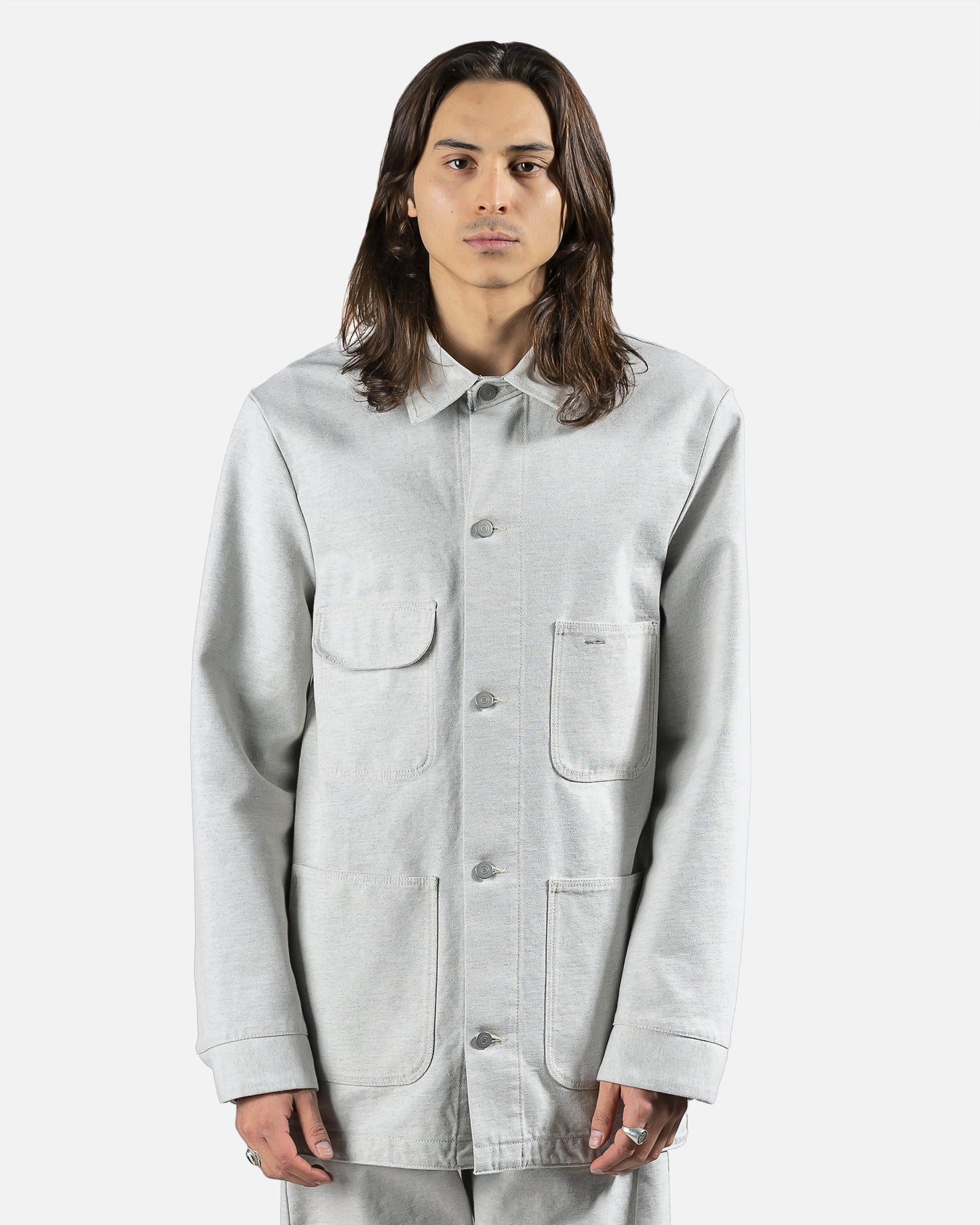 Maison Margiela Men's Jackets Denim Sport Jacket in Grey