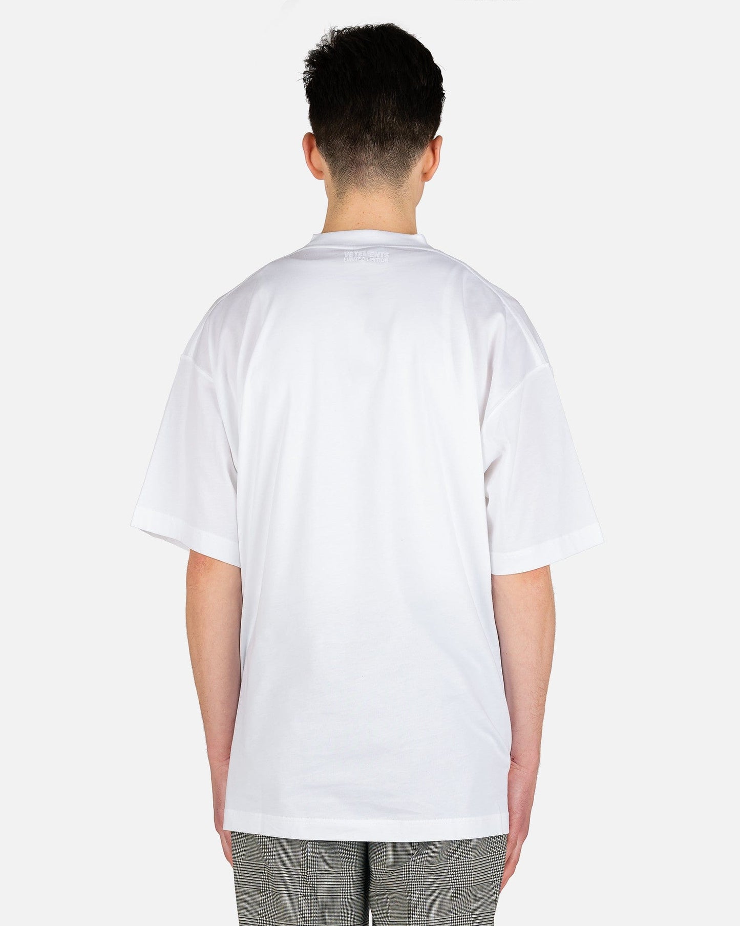 VETEMENTS Men's T-Shirts Devil Does Wear VETEMENTS T-Shirt in White